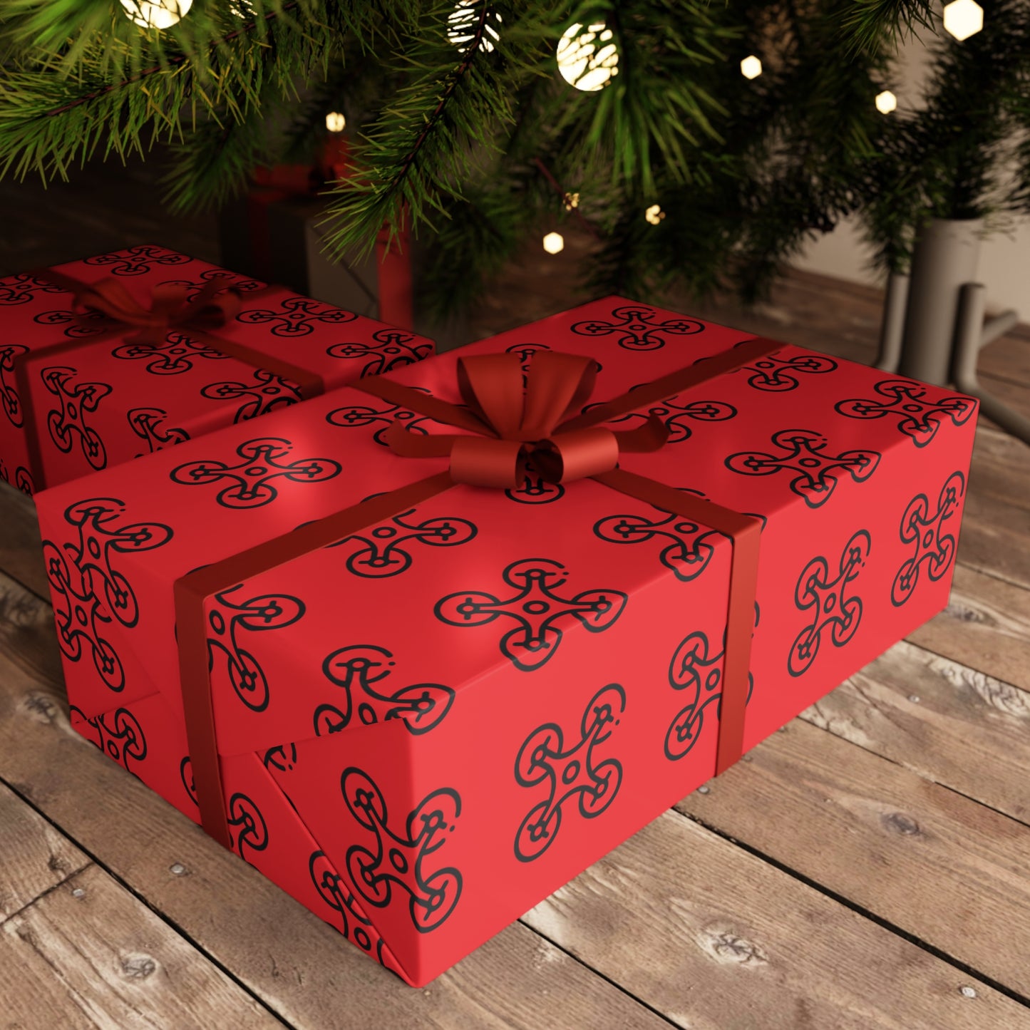 Stylish Gift Wrapping Paper Sheets, Eco-Friendly Wrapping, Unique Green Design, Perfect for Holidays, Birthdays, Celebrations, DIY Projects