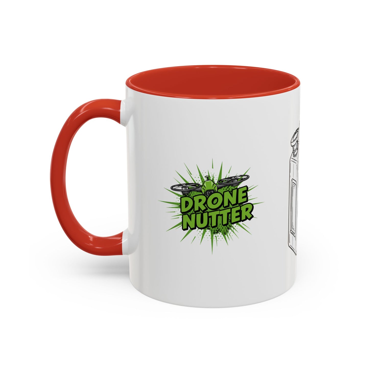 Drone Fuel Coffee Mug - Funny Mug for Pilots, Coffee Lovers, and Gift for Drone Enthusiasts, Office Humor, Personalized Drinkware