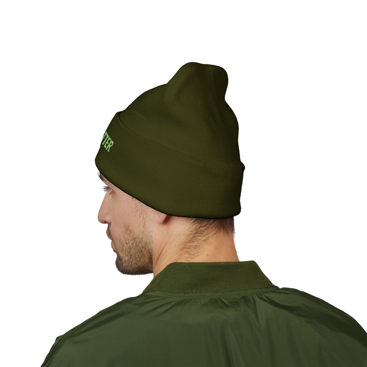 Drone Nutter Beanie, Classic Cuffed Beanie, Funny Gifts for Drone Lovers, Winter Wear, Casual Style Hat