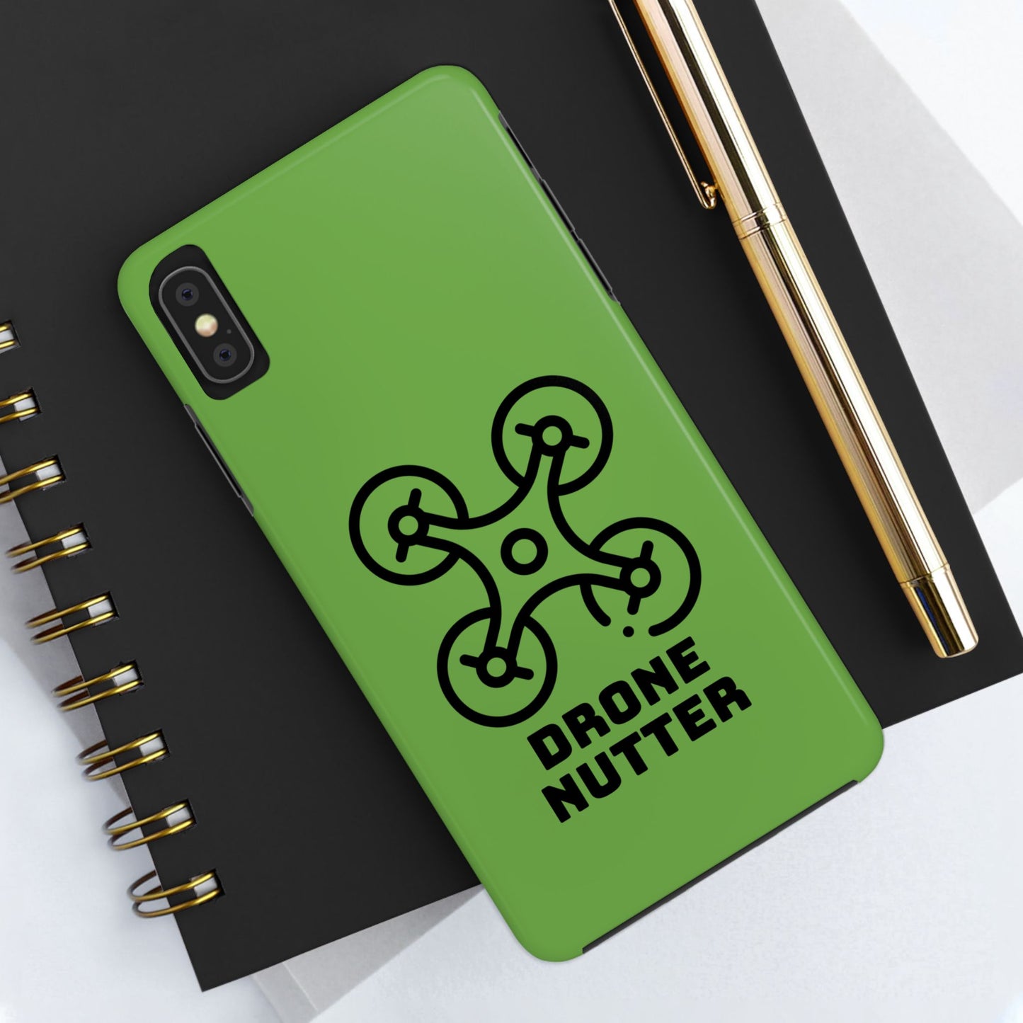 Drone Lover's Tough Phone Case, Custom Phone Cover, Gift for Tech Enthusiasts, Durable Smartphone Protector, Perfect for Drones Fans