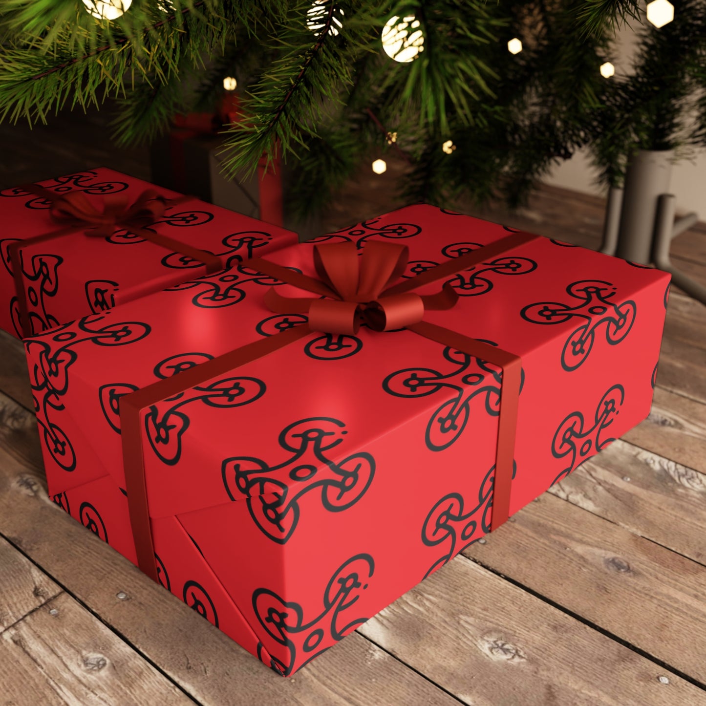 Stylish Gift Wrapping Paper Sheets, Eco-Friendly Wrapping, Unique Green Design, Perfect for Holidays, Birthdays, Celebrations, DIY Projects