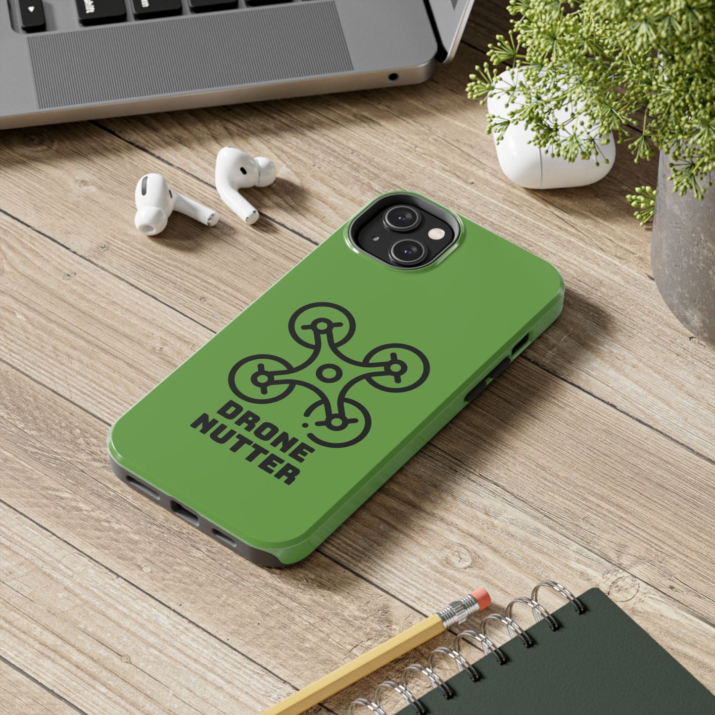 Drone Lover's Tough Phone Case, Custom Phone Cover, Gift for Tech Enthusiasts, Durable Smartphone Protector, Perfect for Drones Fans