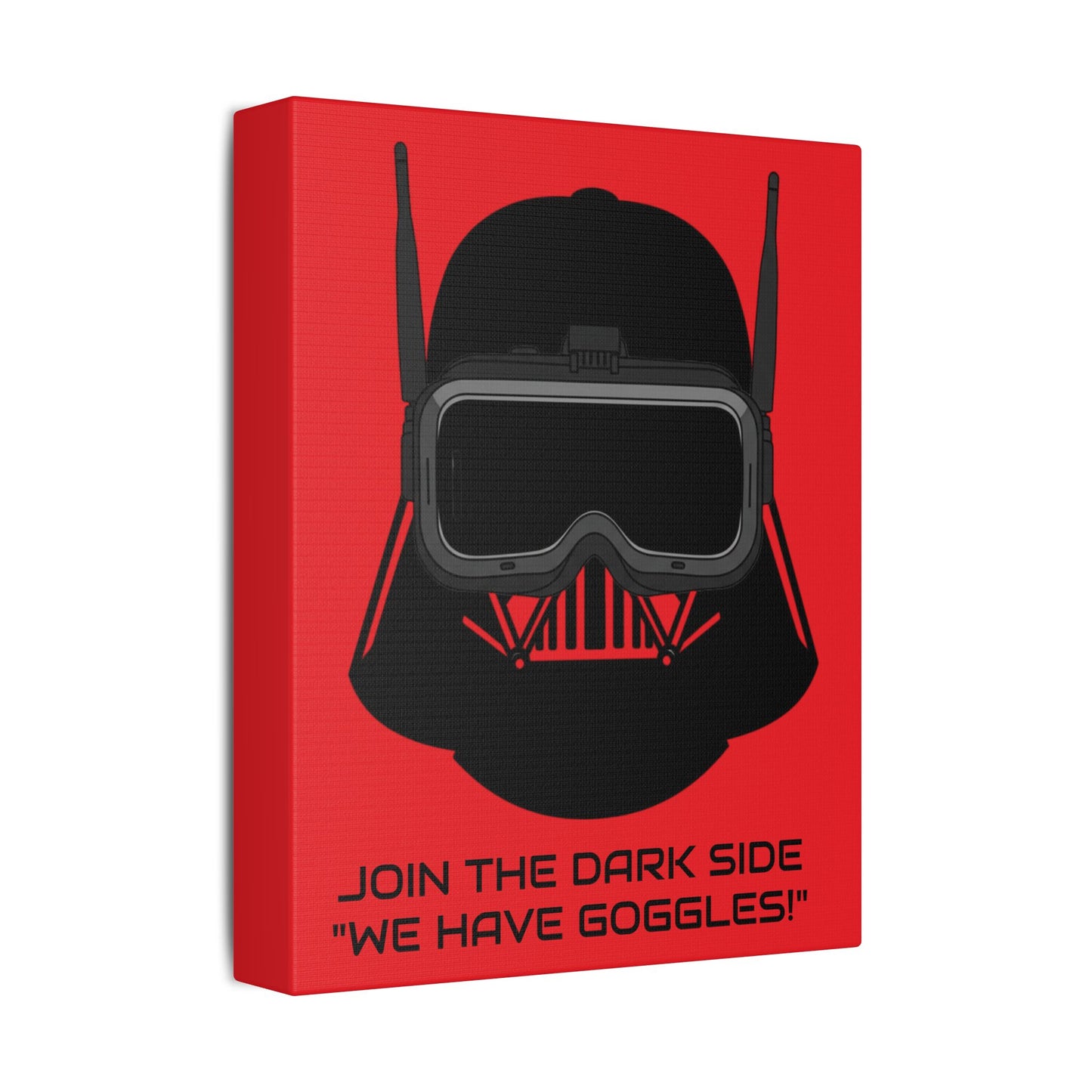 Canvas Print - FPV Funny Starwars Design