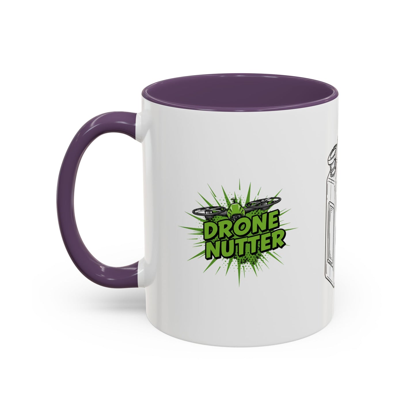 Drone Fuel Coffee Mug - Funny Mug for Pilots, Coffee Lovers, and Gift for Drone Enthusiasts, Office Humor, Personalized Drinkware
