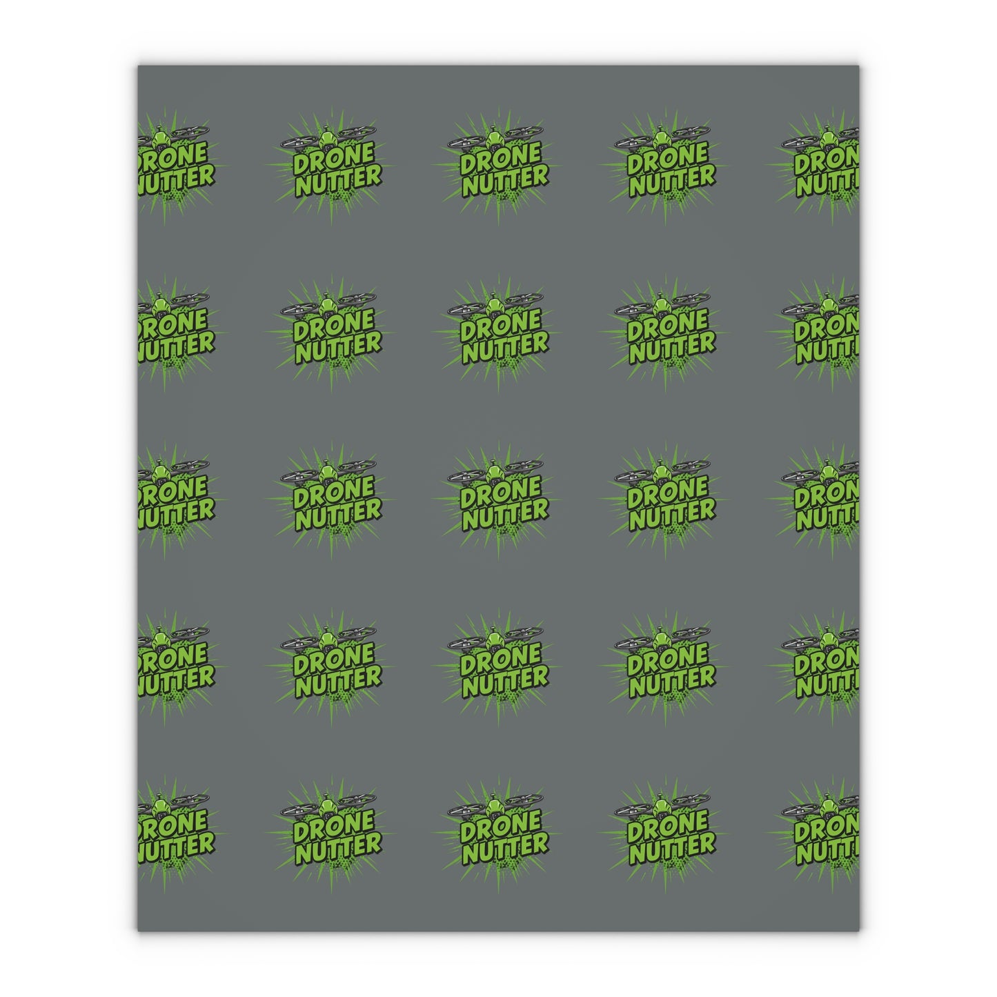 Funny Gift Wrapping Paper, Unique Gift Wrap for Birthdays, Holidays, Drone Enthusiast Gifts, Eco-Friendly Wrap, Fun Party Supplies