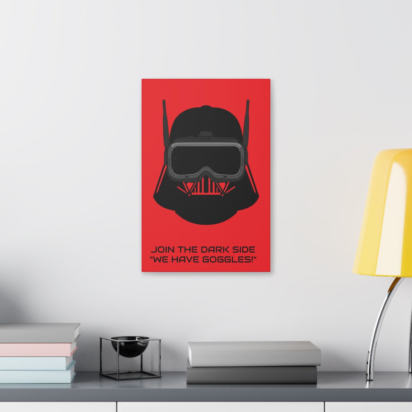Canvas Print - FPV Funny Starwars Design