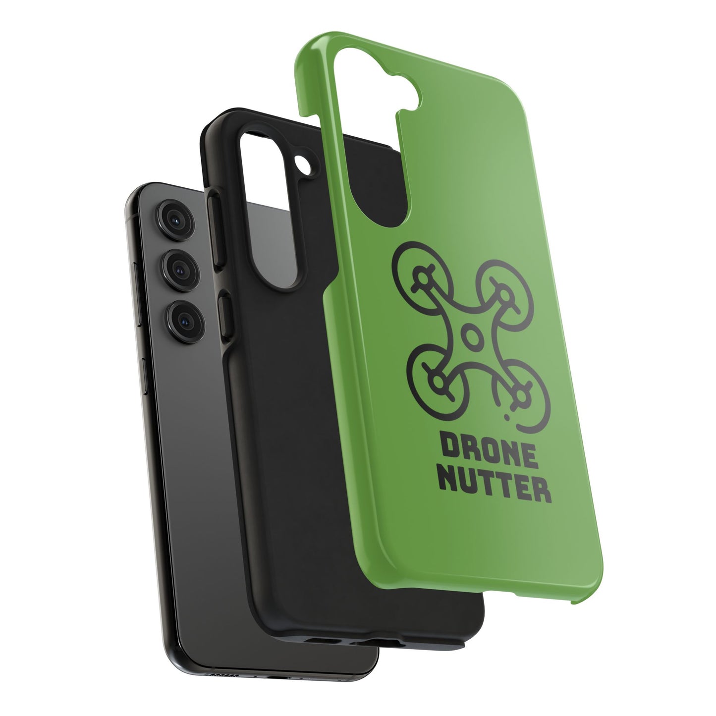 Drone Lover's Tough Phone Case, Custom Phone Cover, Gift for Tech Enthusiasts, Durable Smartphone Protector, Perfect for Drones Fans