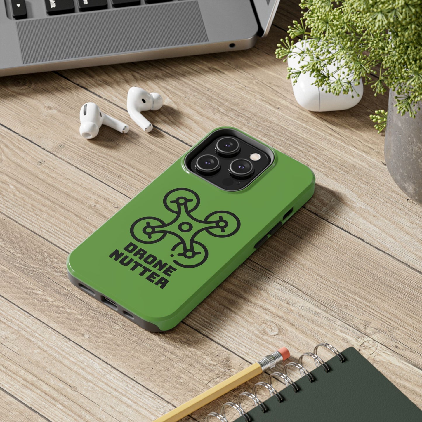 Drone Lover's Tough Phone Case, Custom Phone Cover, Gift for Tech Enthusiasts, Durable Smartphone Protector, Perfect for Drones Fans
