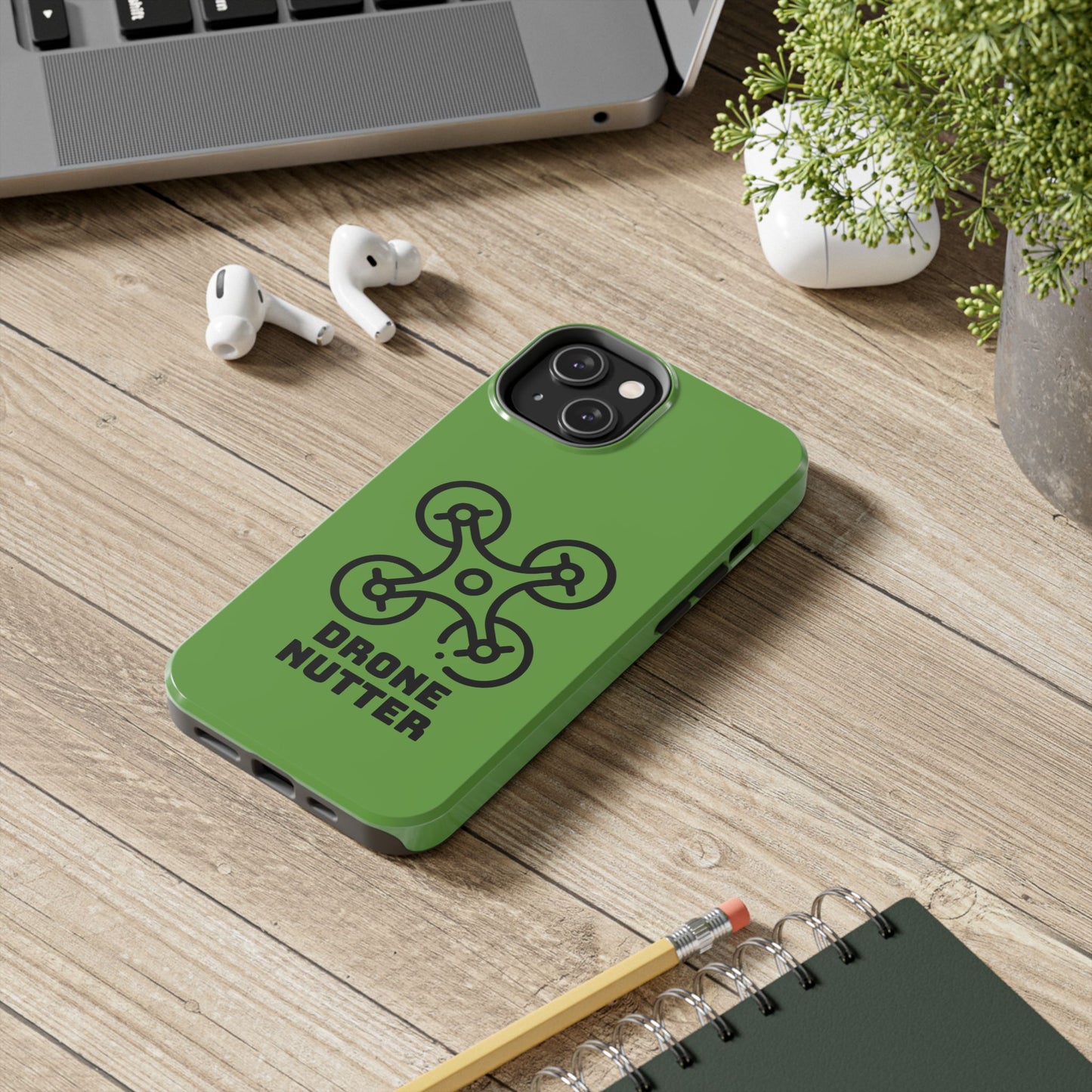 Drone Lover's Tough Phone Case, Custom Phone Cover, Gift for Tech Enthusiasts, Durable Smartphone Protector, Perfect for Drones Fans