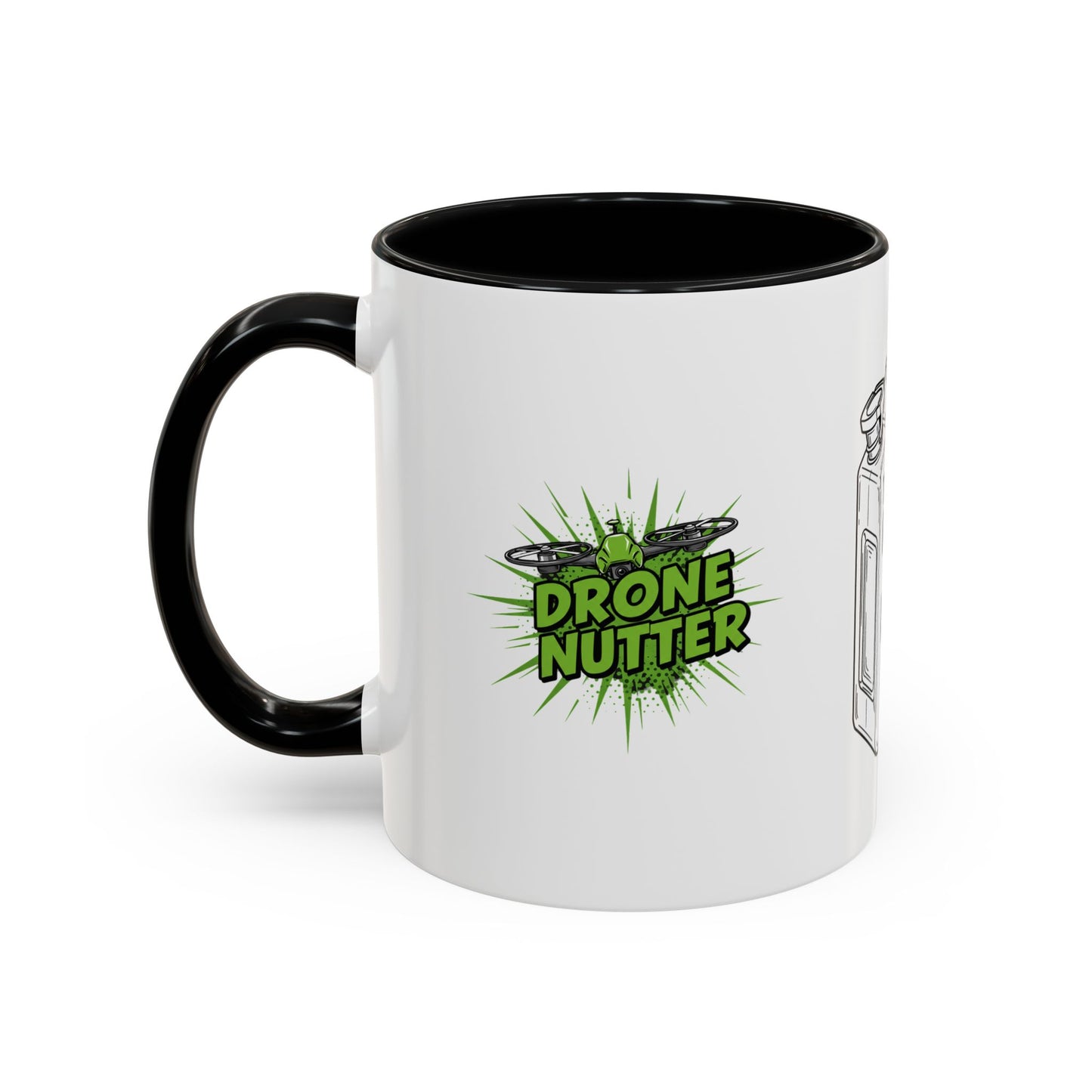Drone Fuel Coffee Mug - Funny Mug for Pilots, Coffee Lovers, and Gift for Drone Enthusiasts, Office Humor, Personalized Drinkware