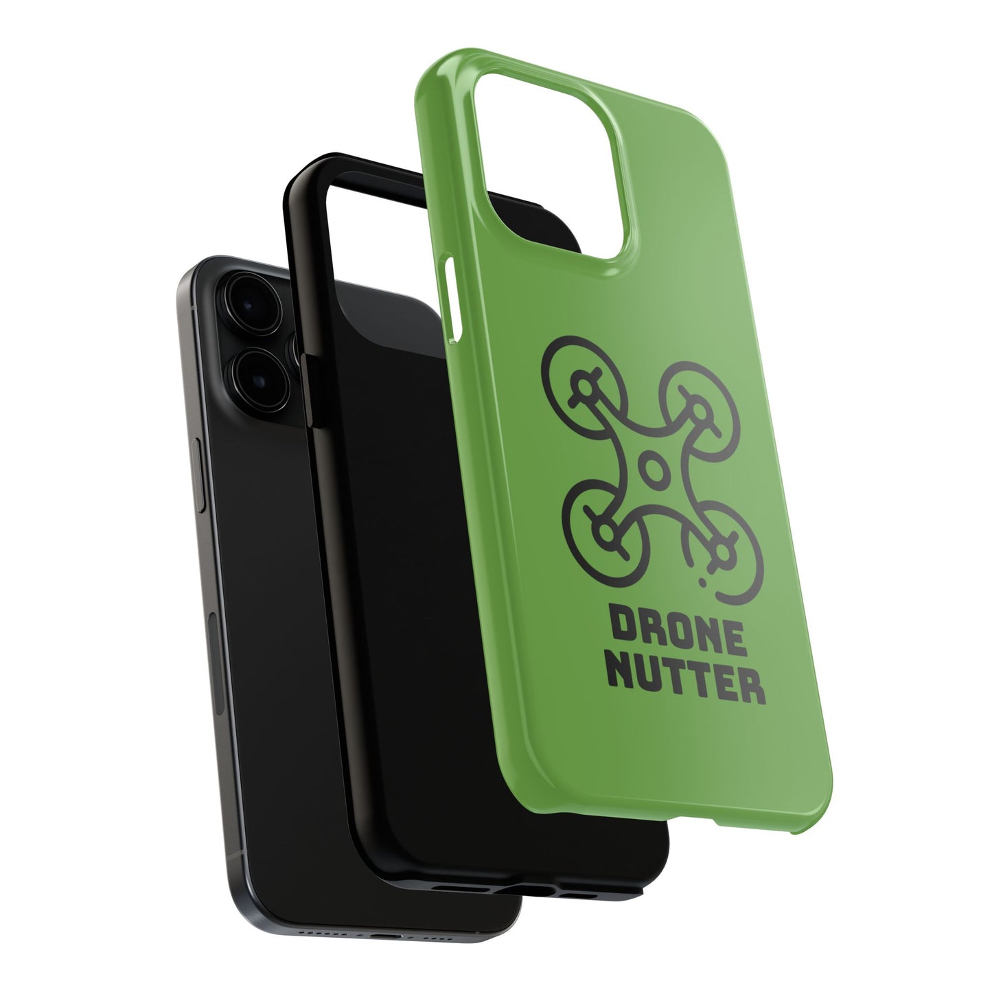 Drone Lover's Tough Phone Case, Custom Phone Cover, Gift for Tech Enthusiasts, Durable Smartphone Protector, Perfect for Drones Fans