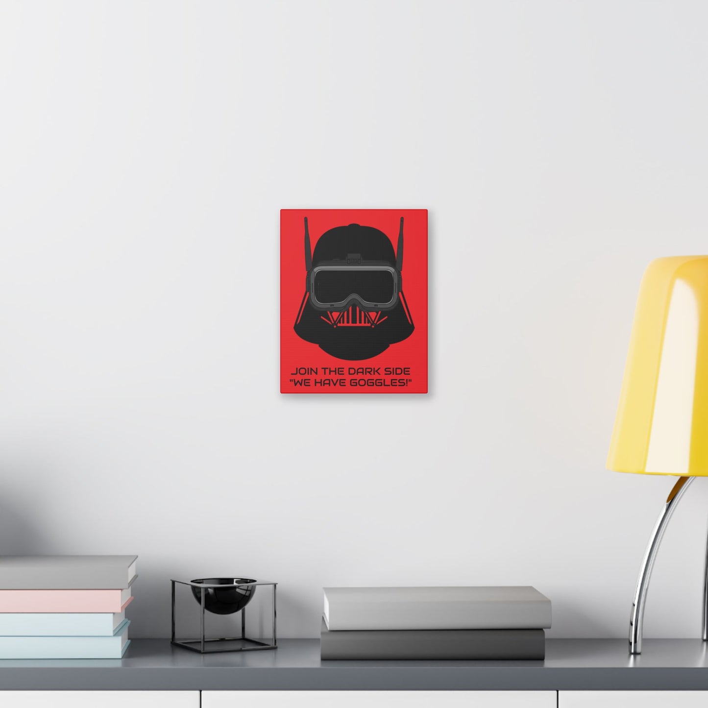 Canvas Print - FPV Funny Starwars Design