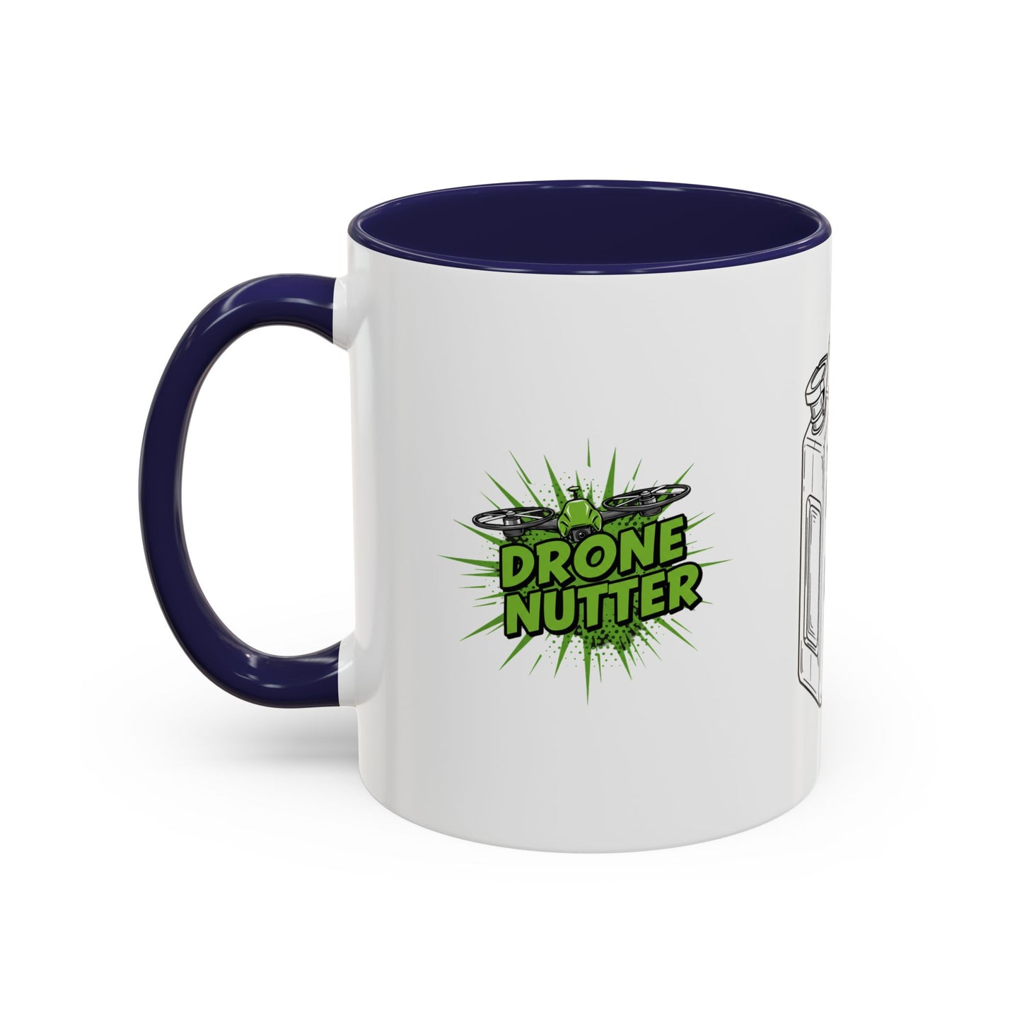 Drone Fuel Coffee Mug - Funny Mug for Pilots, Coffee Lovers, and Gift for Drone Enthusiasts, Office Humor, Personalized Drinkware