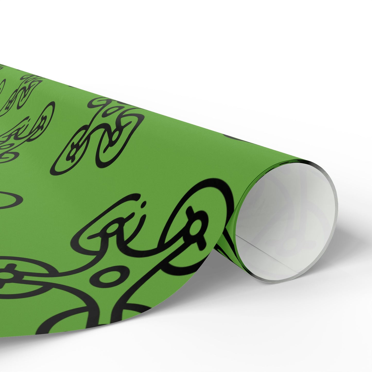 Green Drone Wrapping Paper, Unique Gift Wrap for Tech Lovers, Birthday, Christmas, Eco-Friendly, Creative Present Ideas
