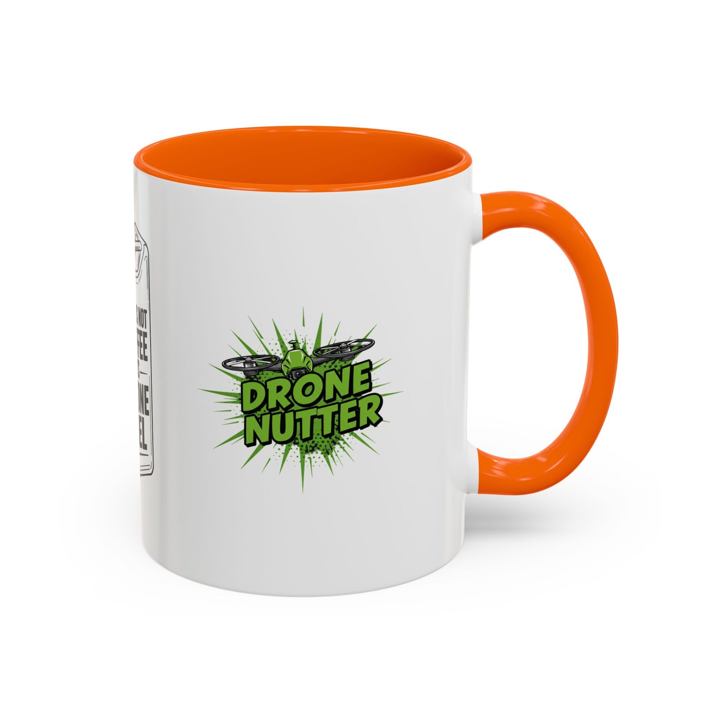 Drone Fuel Coffee Mug - Funny Mug for Pilots, Coffee Lovers, and Gift for Drone Enthusiasts, Office Humor, Personalized Drinkware