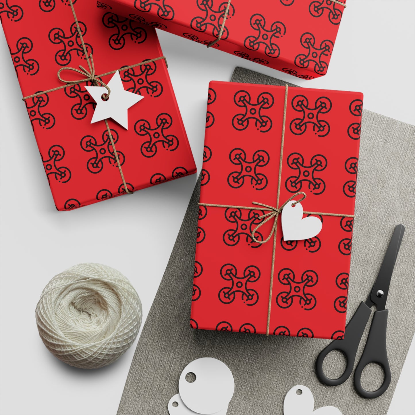 Stylish Gift Wrapping Paper Sheets, Eco-Friendly Wrapping, Unique Green Design, Perfect for Holidays, Birthdays, Celebrations, DIY Projects
