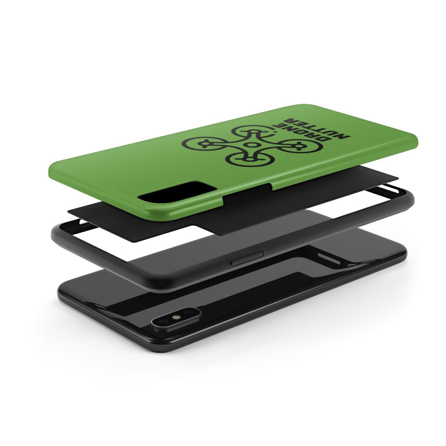 Drone Lover's Tough Phone Case, Custom Phone Cover, Gift for Tech Enthusiasts, Durable Smartphone Protector, Perfect for Drones Fans