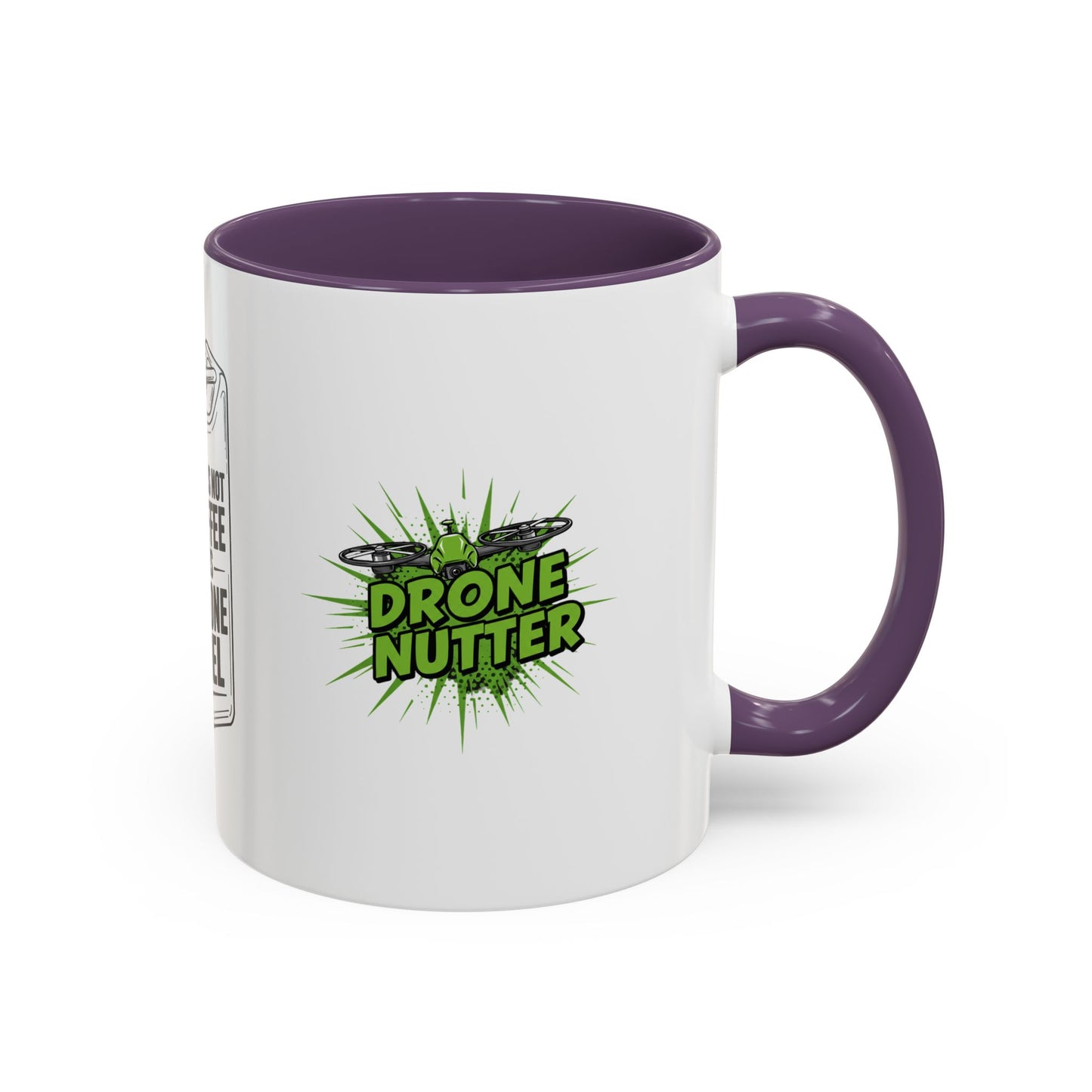 Drone Fuel Coffee Mug - Funny Mug for Pilots, Coffee Lovers, and Gift for Drone Enthusiasts, Office Humor, Personalized Drinkware