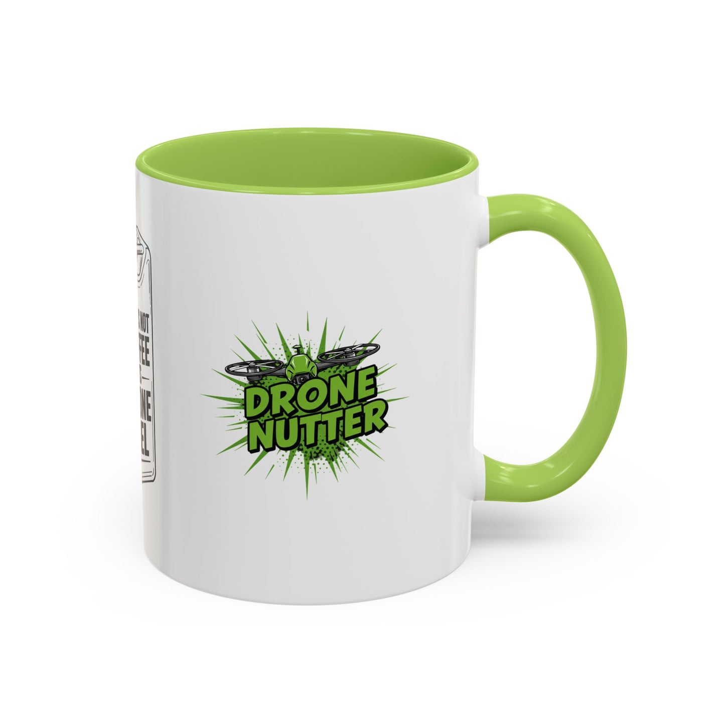 Drone Fuel Coffee Mug - Funny Mug for Pilots, Coffee Lovers, and Gift for Drone Enthusiasts, Office Humor, Personalized Drinkware