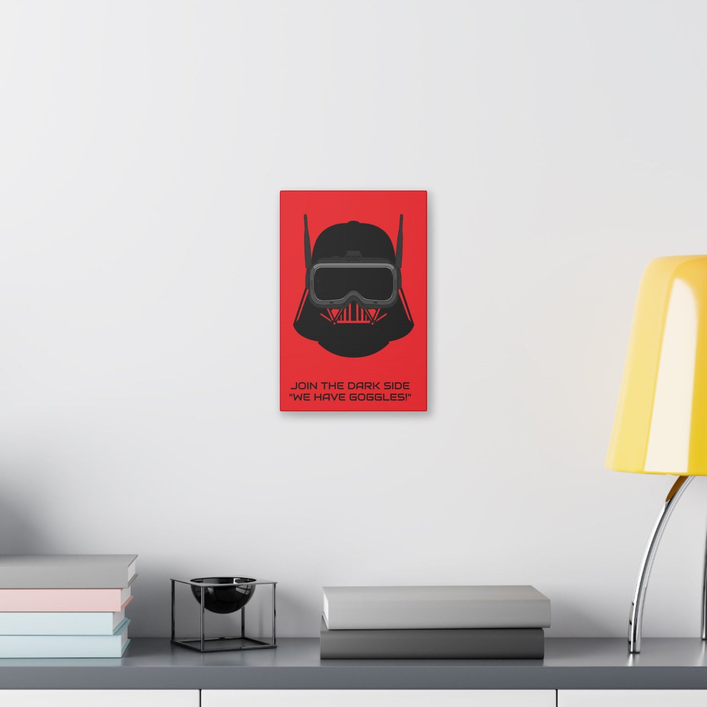 Canvas Print - FPV Funny Starwars Design