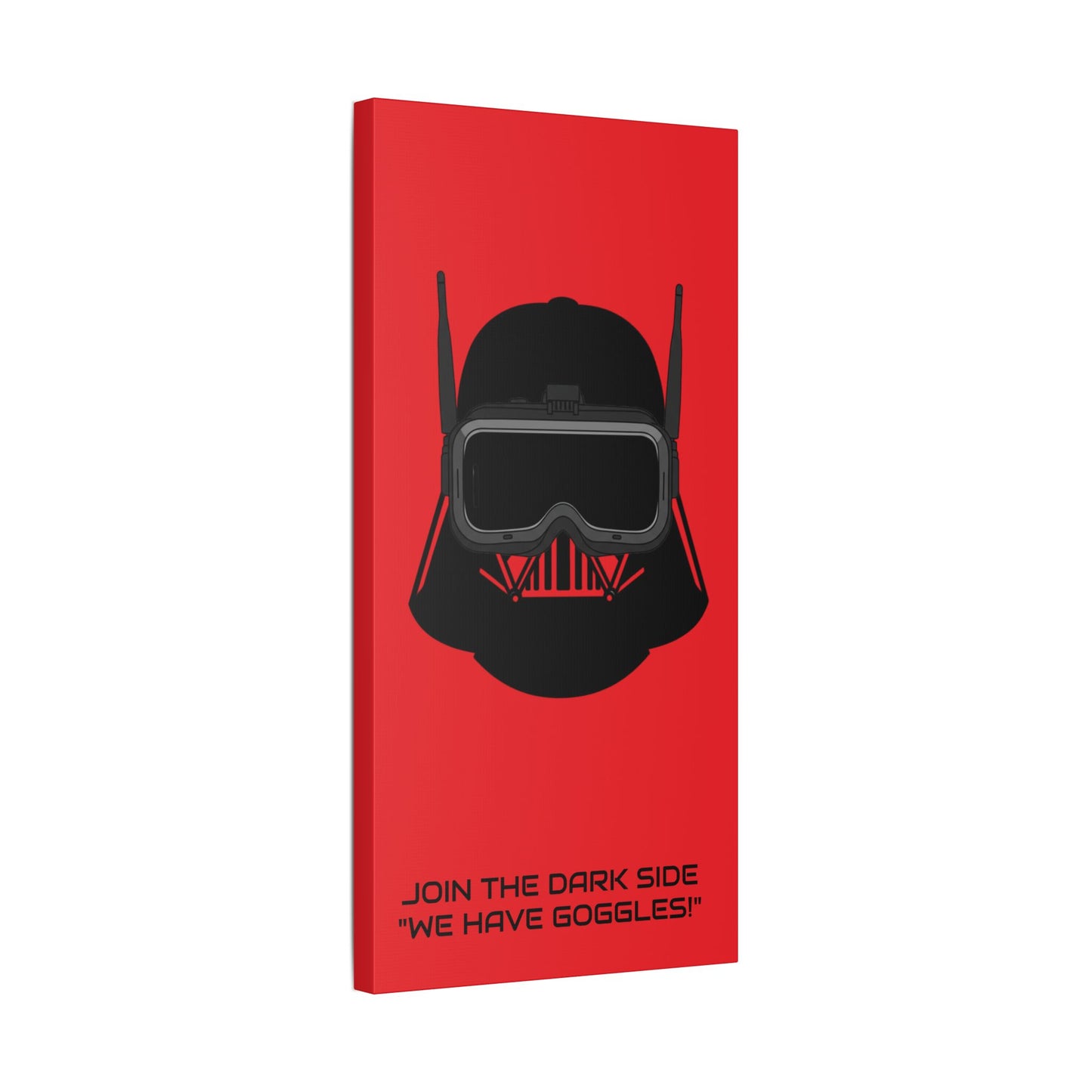 Canvas Print - FPV Funny Starwars Design
