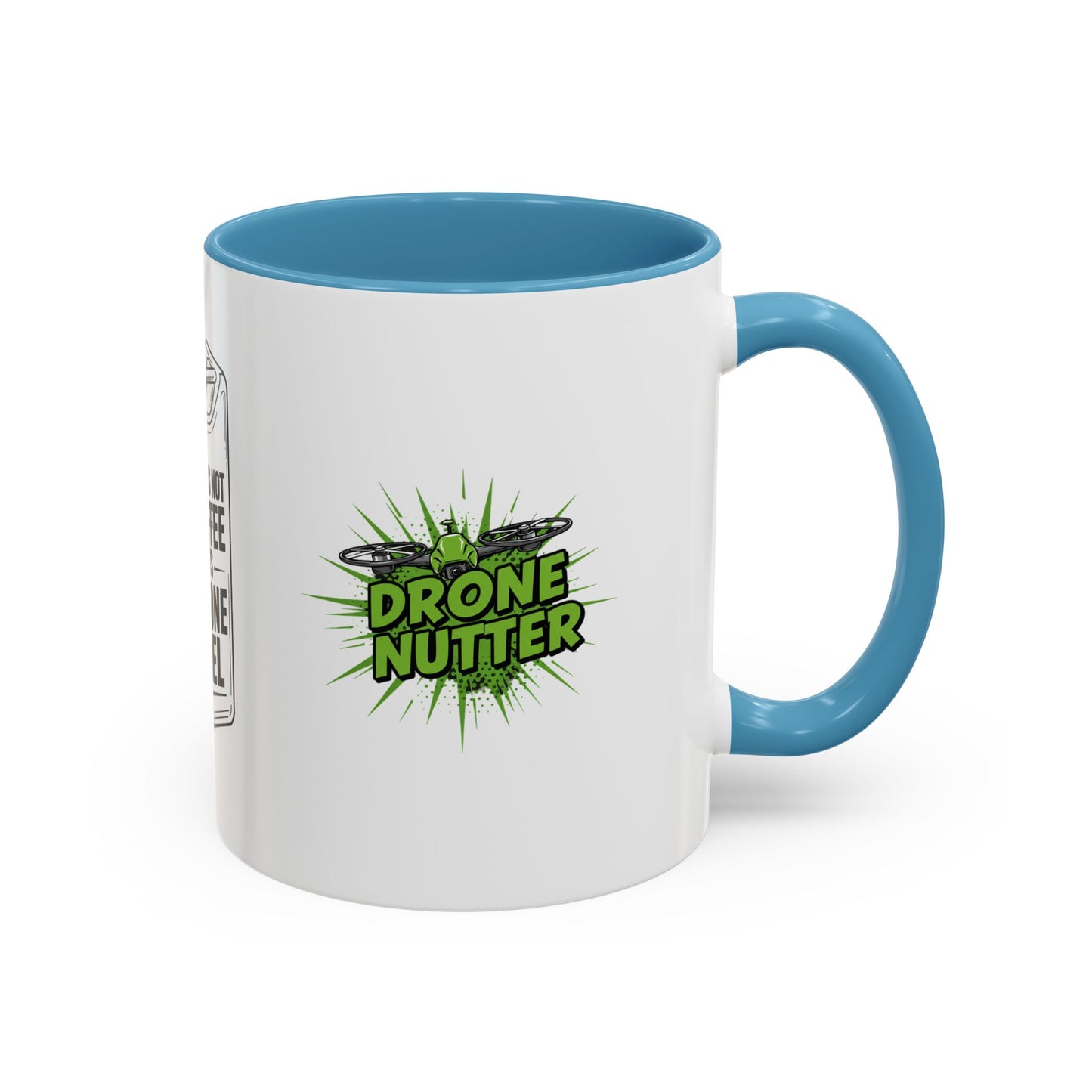 Drone Fuel Coffee Mug - Funny Mug for Pilots, Coffee Lovers, and Gift for Drone Enthusiasts, Office Humor, Personalized Drinkware