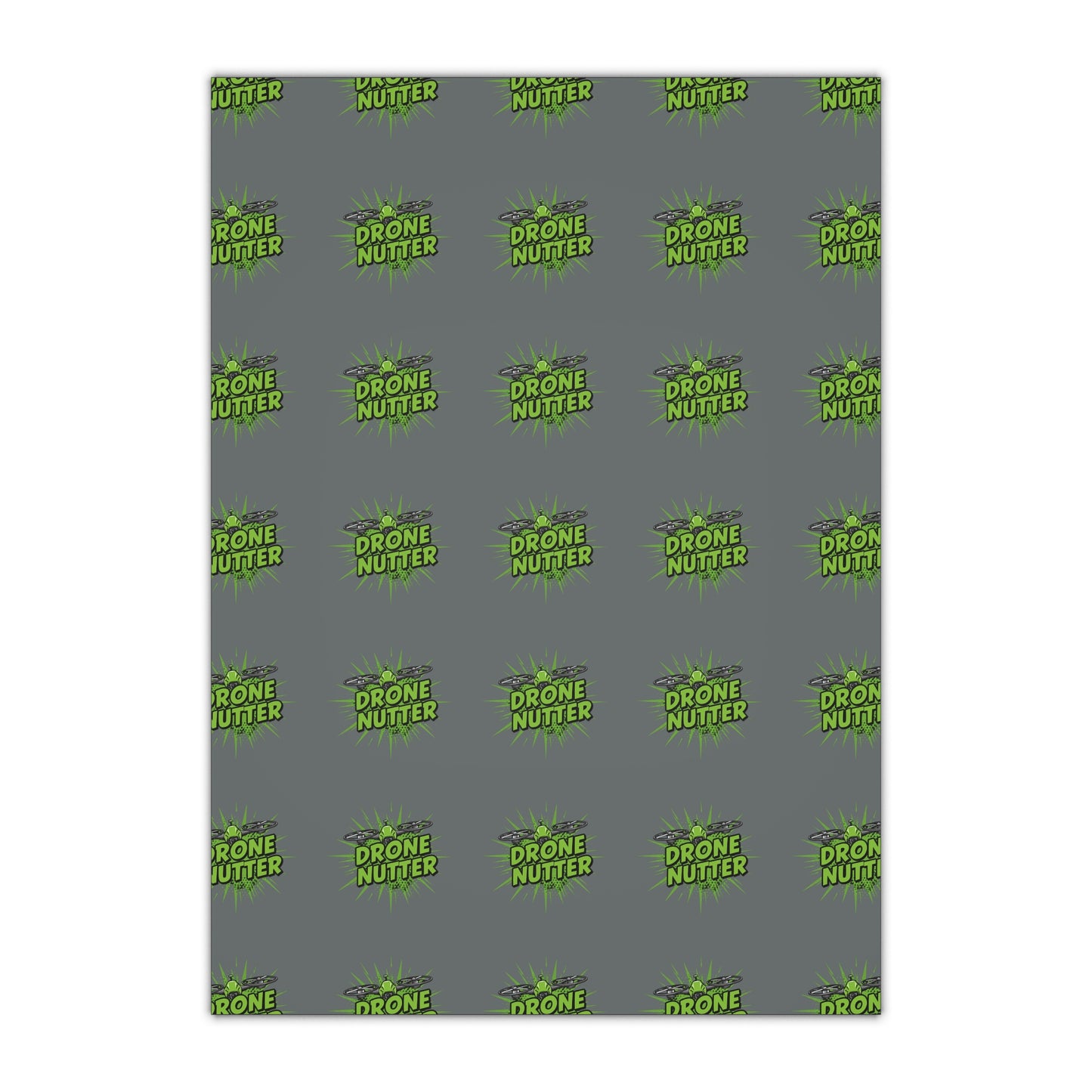 Funny Gift Wrapping Paper, Unique Gift Wrap for Birthdays, Holidays, Drone Enthusiast Gifts, Eco-Friendly Wrap, Fun Party Supplies