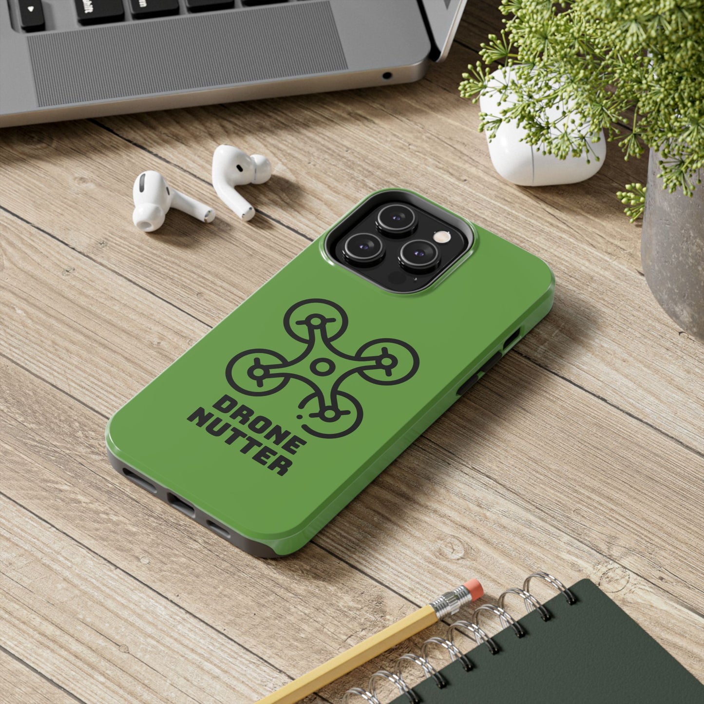 Drone Lover's Tough Phone Case, Custom Phone Cover, Gift for Tech Enthusiasts, Durable Smartphone Protector, Perfect for Drones Fans
