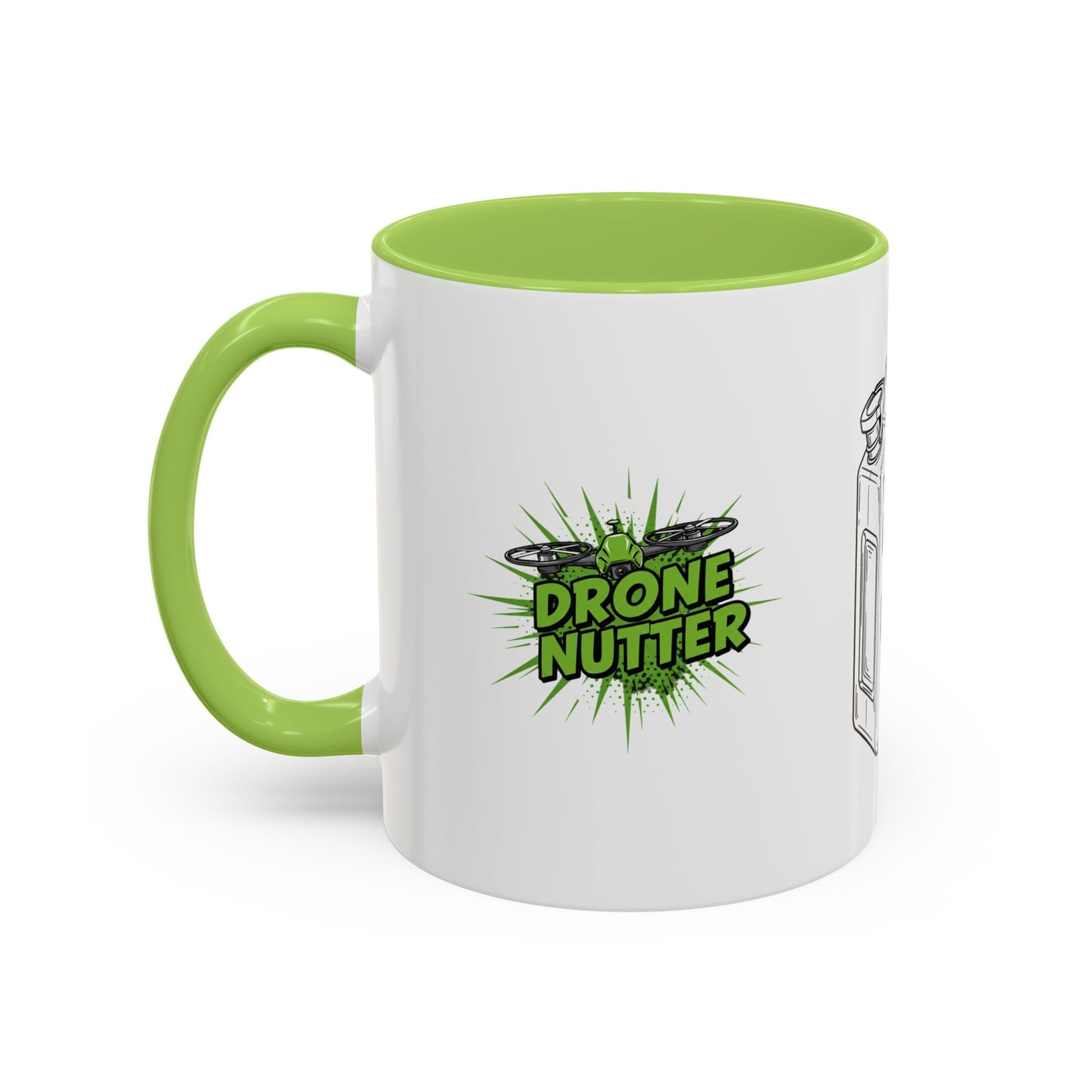 Drone Fuel Coffee Mug - Funny Mug for Pilots, Coffee Lovers, and Gift for Drone Enthusiasts, Office Humor, Personalized Drinkware