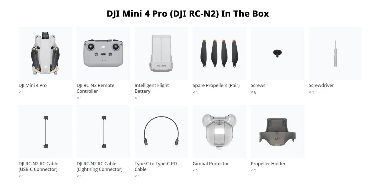 DJI Mini 4 PRO Drone 4K/60fps HDR True Vertical Shooting 20km FHD Video Transmission original brand new in stock