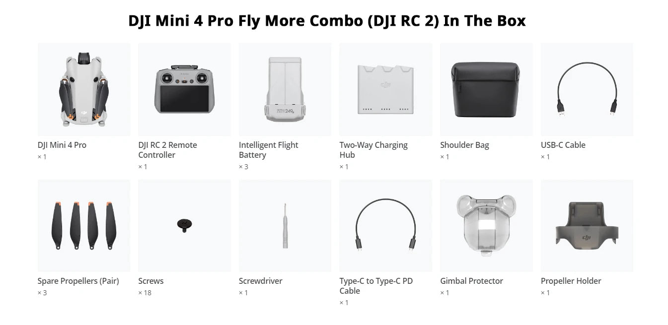 DJI Mini 4 PRO Drone 4K/60fps HDR True Vertical Shooting 20km FHD Video Transmission original brand new in stock