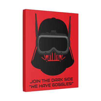 Canvas Print - FPV Funny Starwars Design