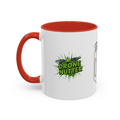Drone Fuel Coffee Mug - Funny Mug for Pilots, Coffee Lovers, and Gift for Drone Enthusiasts, Office Humor, Personalized Drinkware