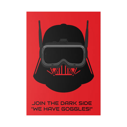 Canvas Print - FPV Funny Starwars Design