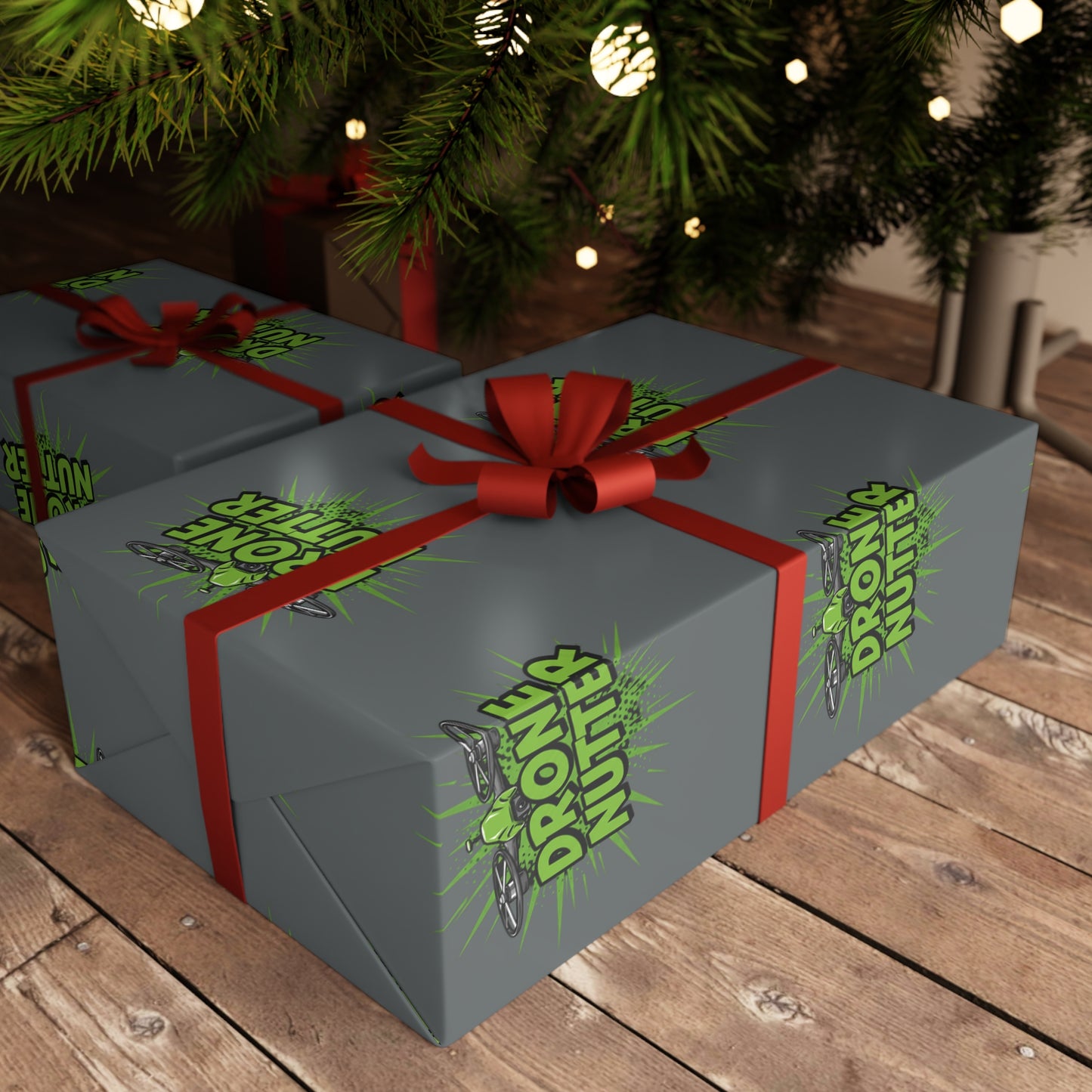 Funny Gift Wrapping Paper, Unique Gift Wrap for Birthdays, Holidays, Drone Enthusiast Gifts, Eco-Friendly Wrap, Fun Party Supplies