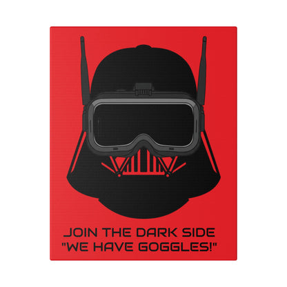Canvas Print - FPV Funny Starwars Design