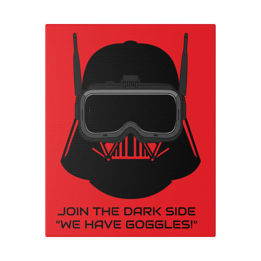 Canvas Print - FPV Funny Starwars Design