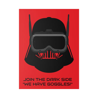 Canvas Print - FPV Funny Starwars Design