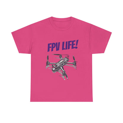 FPV LIFE - Unisex Heavy Cotton Tee