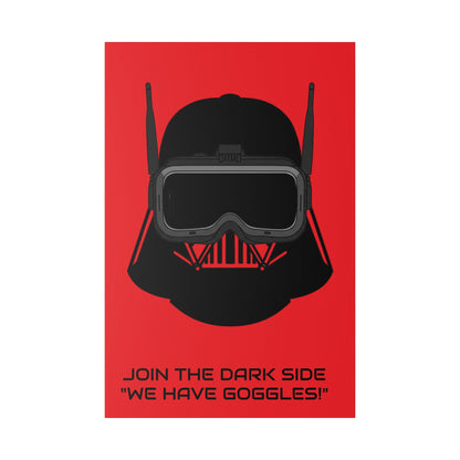 Canvas Print - FPV Funny Starwars Design
