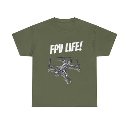 FPV LIFE - Unisex Heavy Cotton Tee