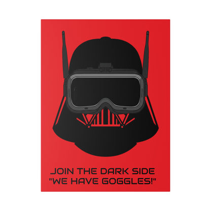 Canvas Print - FPV Funny Starwars Design