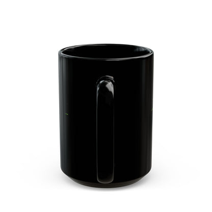 Drone Nutter Black Mug, Funny Gift for Drone Lovers, 11oz and 15oz Coffee Cup, Unique Drone Pilot Present, Geeky Kitchen Decor