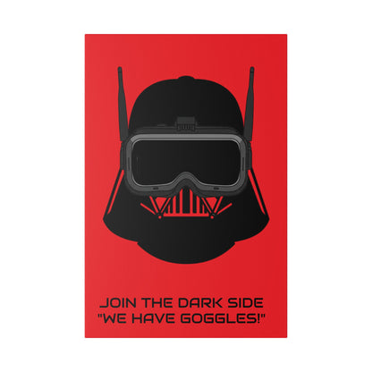 Canvas Print - FPV Funny Starwars Design