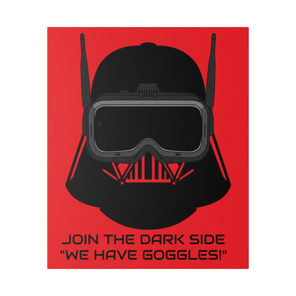 Canvas Print - FPV Funny Starwars Design