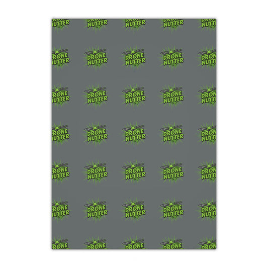 Funny Gift Wrapping Paper, Unique Gift Wrap for Birthdays, Holidays, Drone Enthusiast Gifts, Eco-Friendly Wrap, Fun Party Supplies