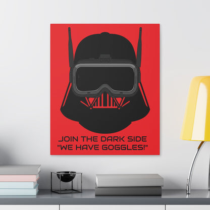 Canvas Print - FPV Funny Starwars Design