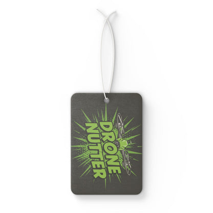 Drone Nutter Car Air Freshener, Funny Car Decor, Gifts for Drone Lovers, Unique Air Freshener, Geeky Car Accessories
