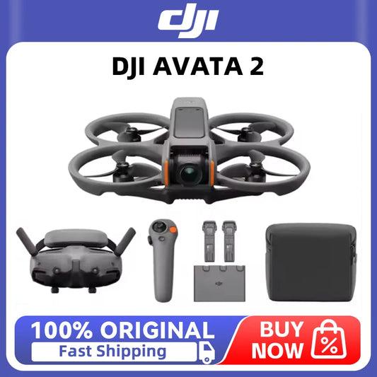 DJI Avata 2 Drone FPV New Product Low-Latency Video Transmission 4K/60fps 155° Super-Wide FOV Videos DJI Original Drones